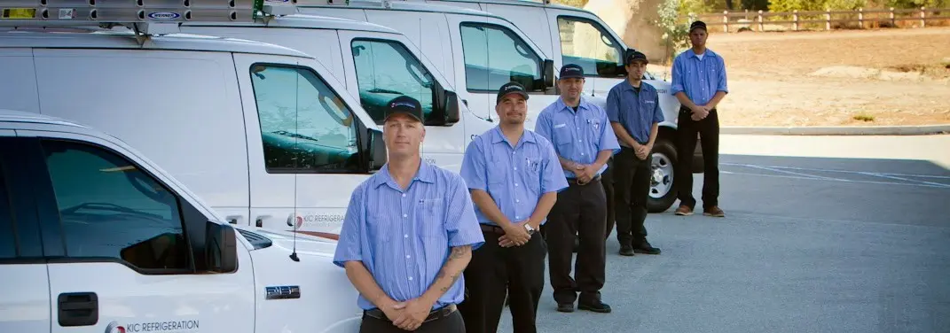 KIC Refrigeration crew ready for Mini Split Repair jobs across Los Alamitos